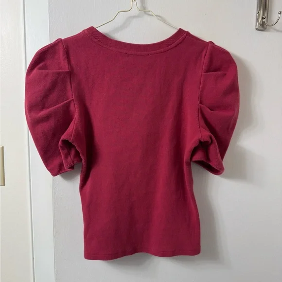 Anthropologie Puff Sleeve Top - Picture 3 of 4